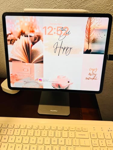 Customer photo review of KUXIU X33 Pro MAX(2025) iPad Magnetic Charging Stand