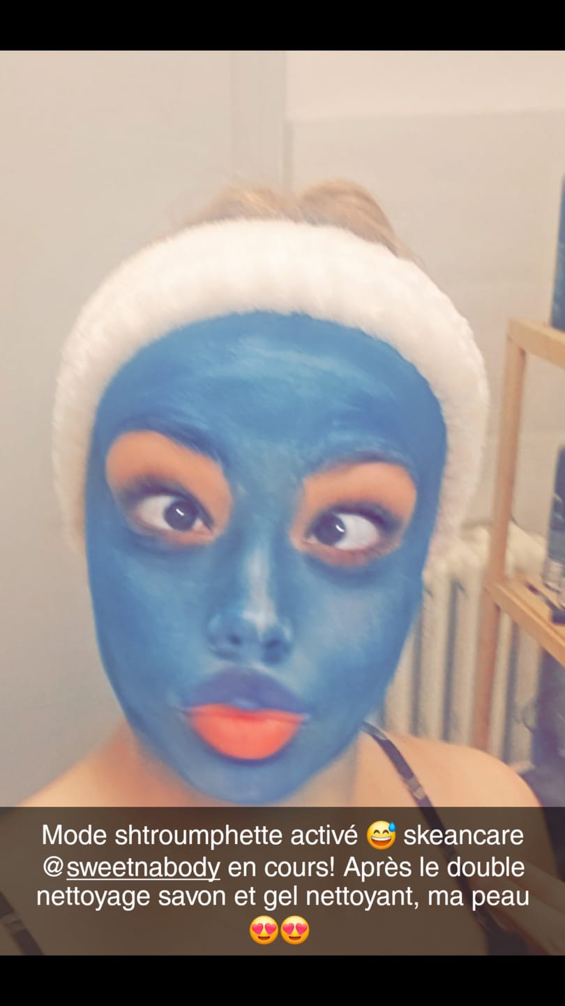 Customer photo review of Masque Nila Royal visage et corps