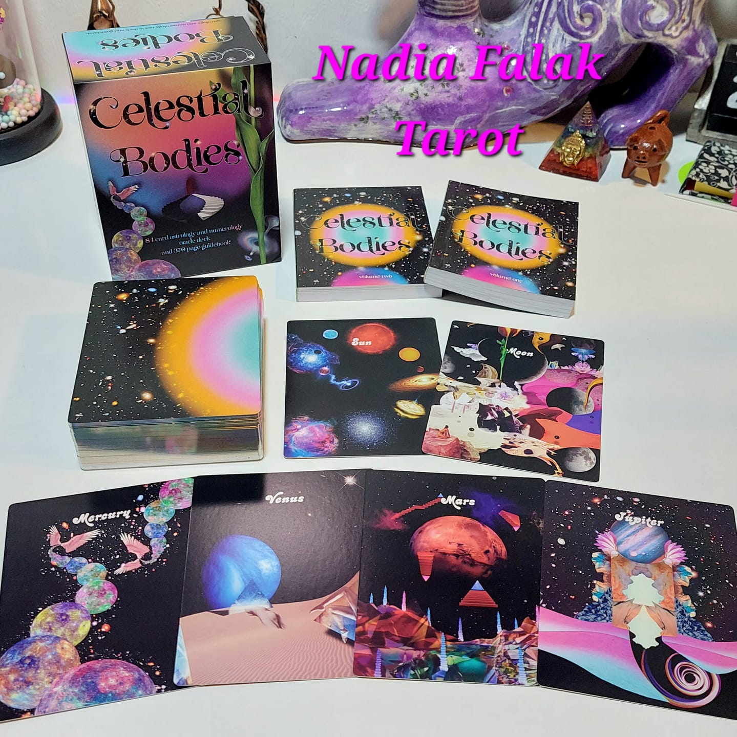 Customer photo review of Celestial Bodies Oracle | 2nd Edition {Travel Size}