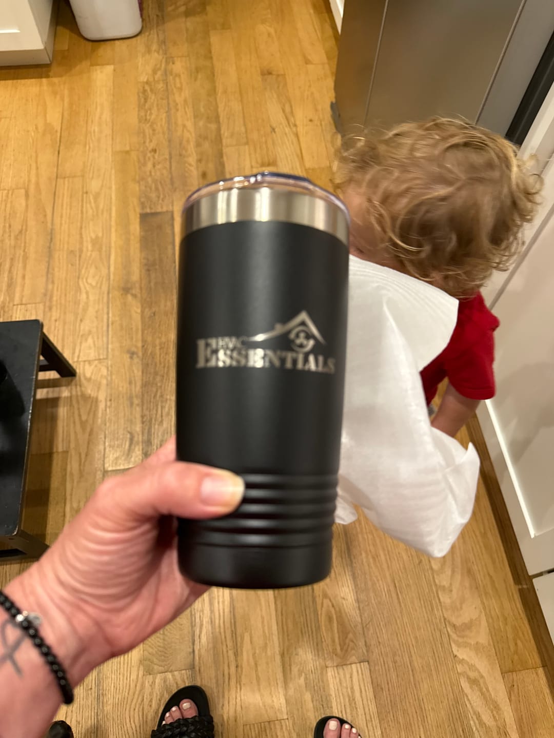 Customer photo review of (6) 20 oz. Custom Engraved Tumblers