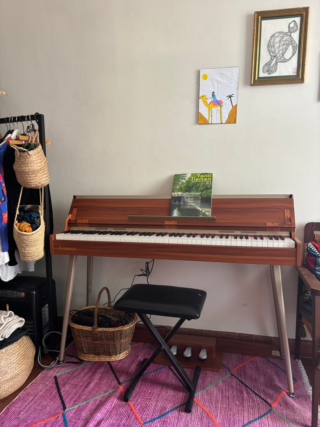 Customer photo review of Donner DDP-80 PLUS Piano numérique Design en bois