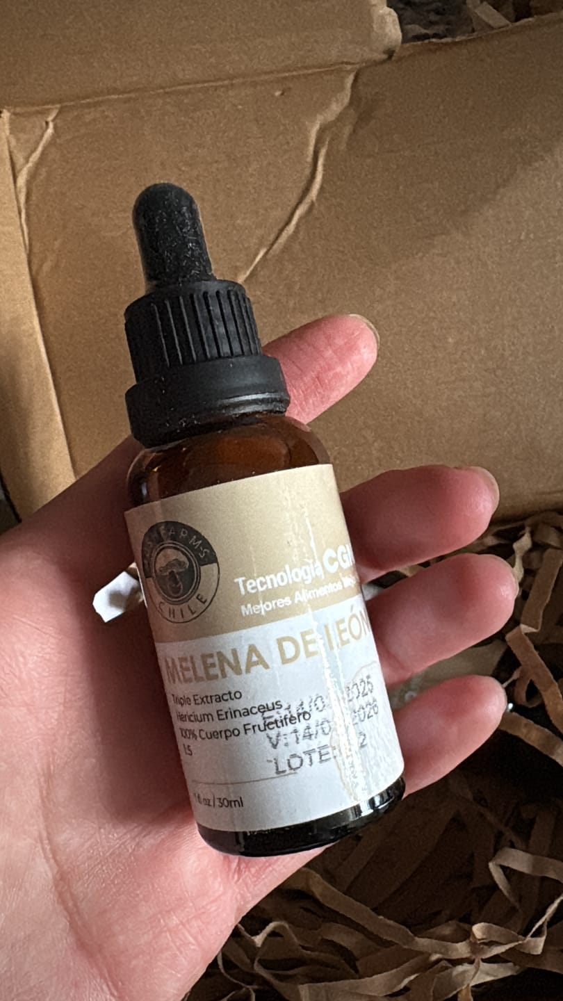 Customer photo review of Duo Pack de Triple Extracto Melena de León