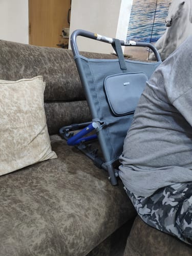 Customer photo review of Orthopaedic Hospital Back Rest|Back Support for Hospitalised & Bed Ridden Patients (Black)