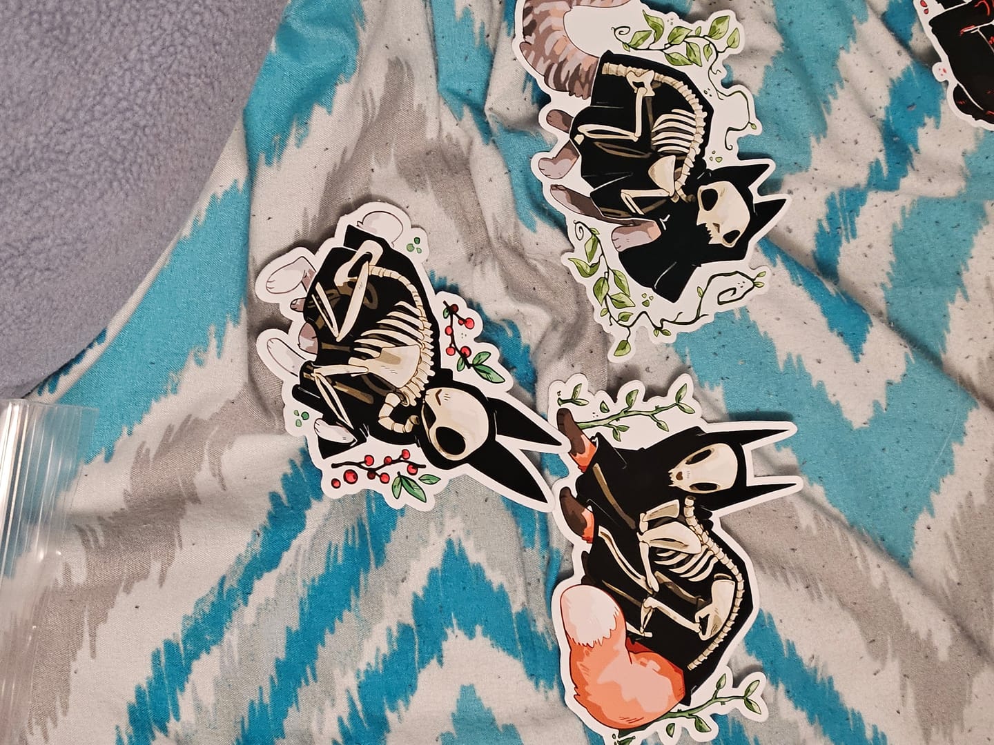 Customer photo review of X-Ray Pets Stickers