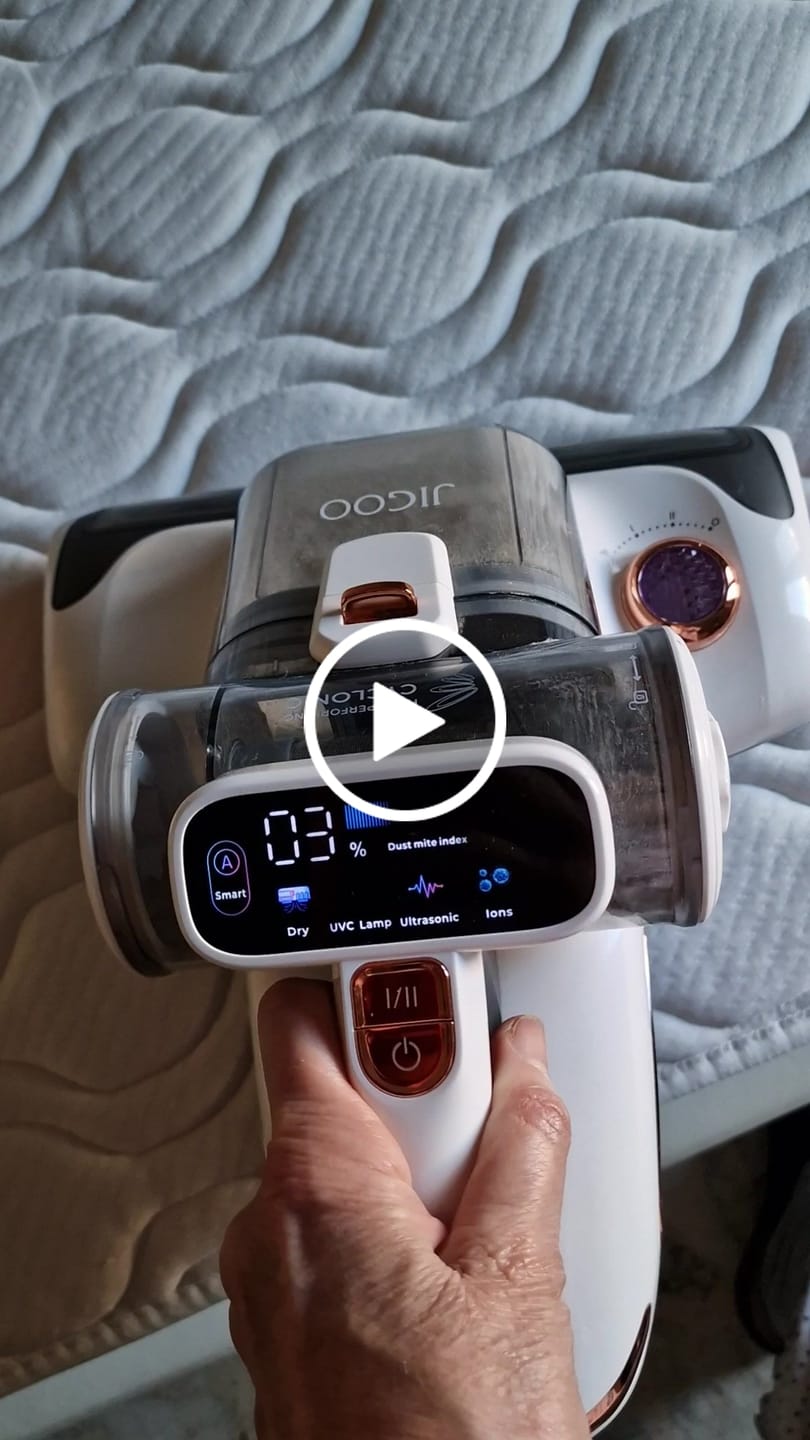 Customer video review of T600 Mattress Vacuum Cleaner