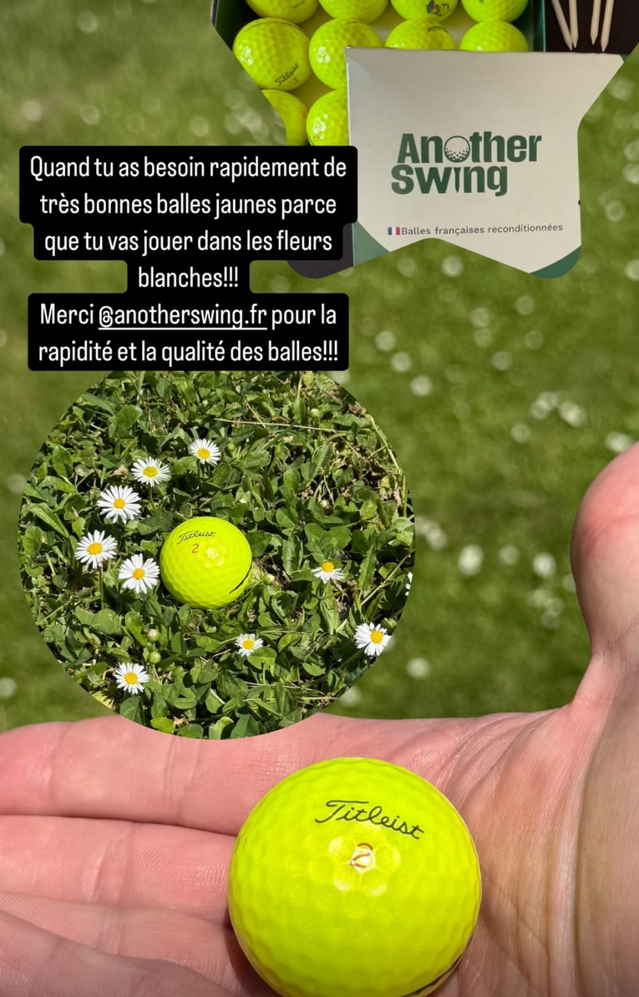 Customer photo review of Titleist - Pro V1 / Prov1x Jaune