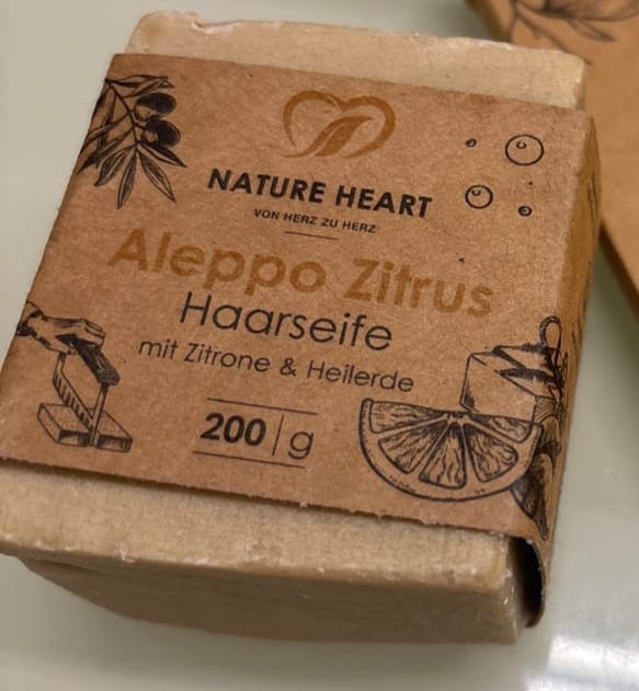 Customer photo review of Aleppo Seife - Zitrus Haarseife