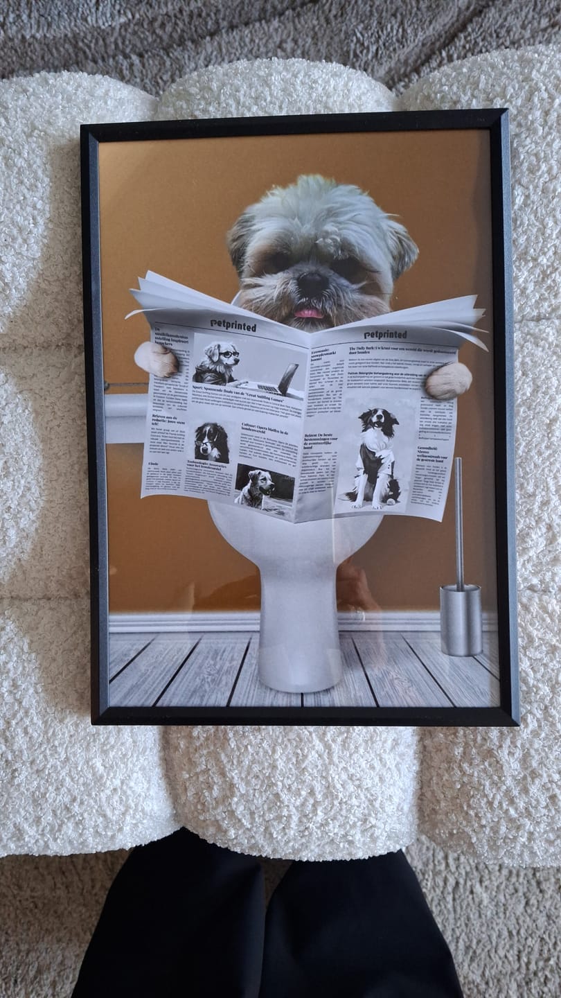 Customer photo review of Belangrijke sessie -  Gepersonaliseerde poster
