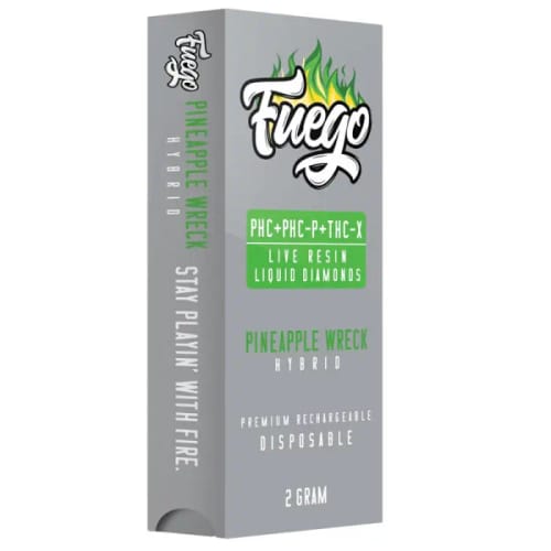 Customer photo review of Fuego PHC + PHC-P + THC-X 2G Cartridge - Pineapple Wreck HYBRID