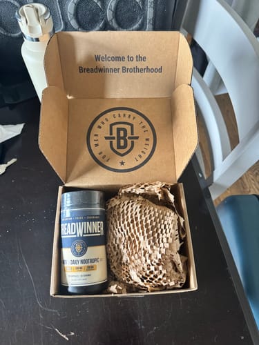 Customer photo review of Daily Nootropic for Men