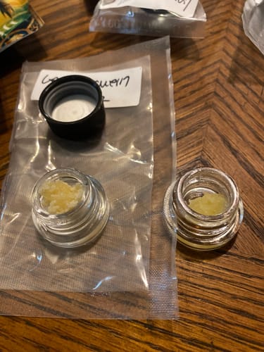 Customer photo review of THCA Live Resin Dabs