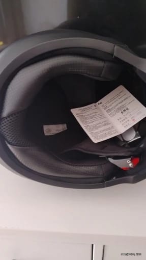 Customer photo review of 'Air Force' Open Helmet with Retractable Visor