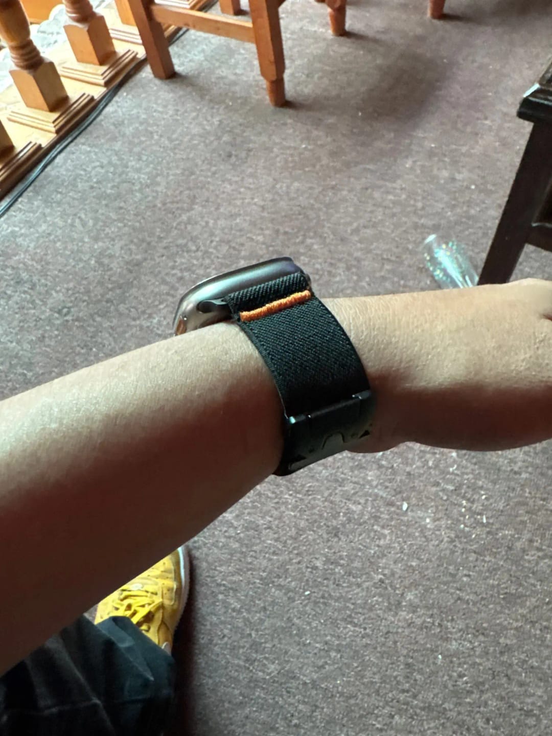 Customer photo review of bandkult Apple Watch Armband "Skydive"