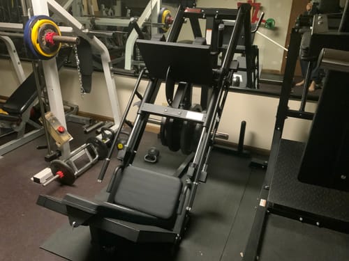 Customer photo review of RitFit BLP01 45 Degree 3-In-1 Leg Press Hack Squat and Calf Raise Machine