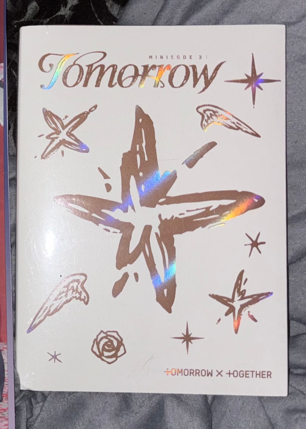 Customer photo review of TXT MYSTERY ALBUM