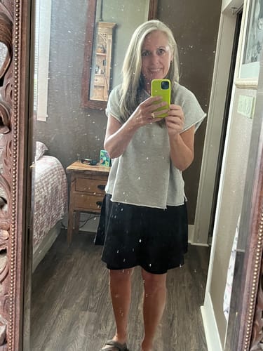 Customer photo review of 18" Aria Skort w/Pockets