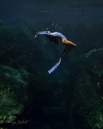 Customer photo review of Luna Blue Wave Long Sleeve