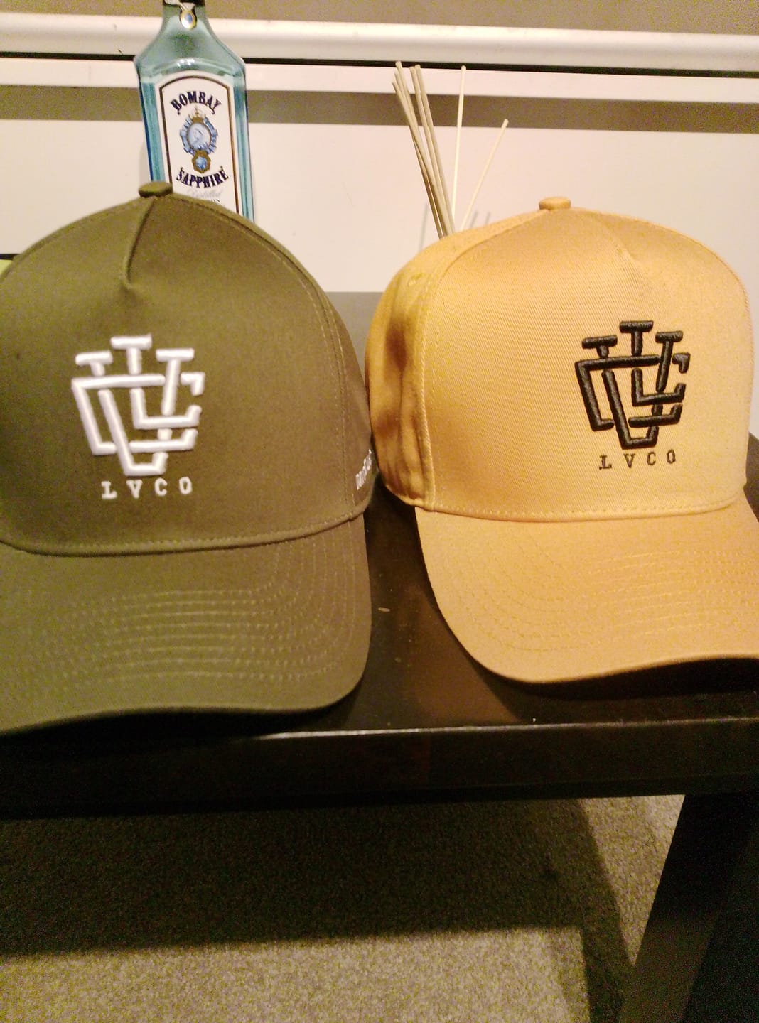 Customer photo review of LVCO "Khaki White" A-Frame Snapback