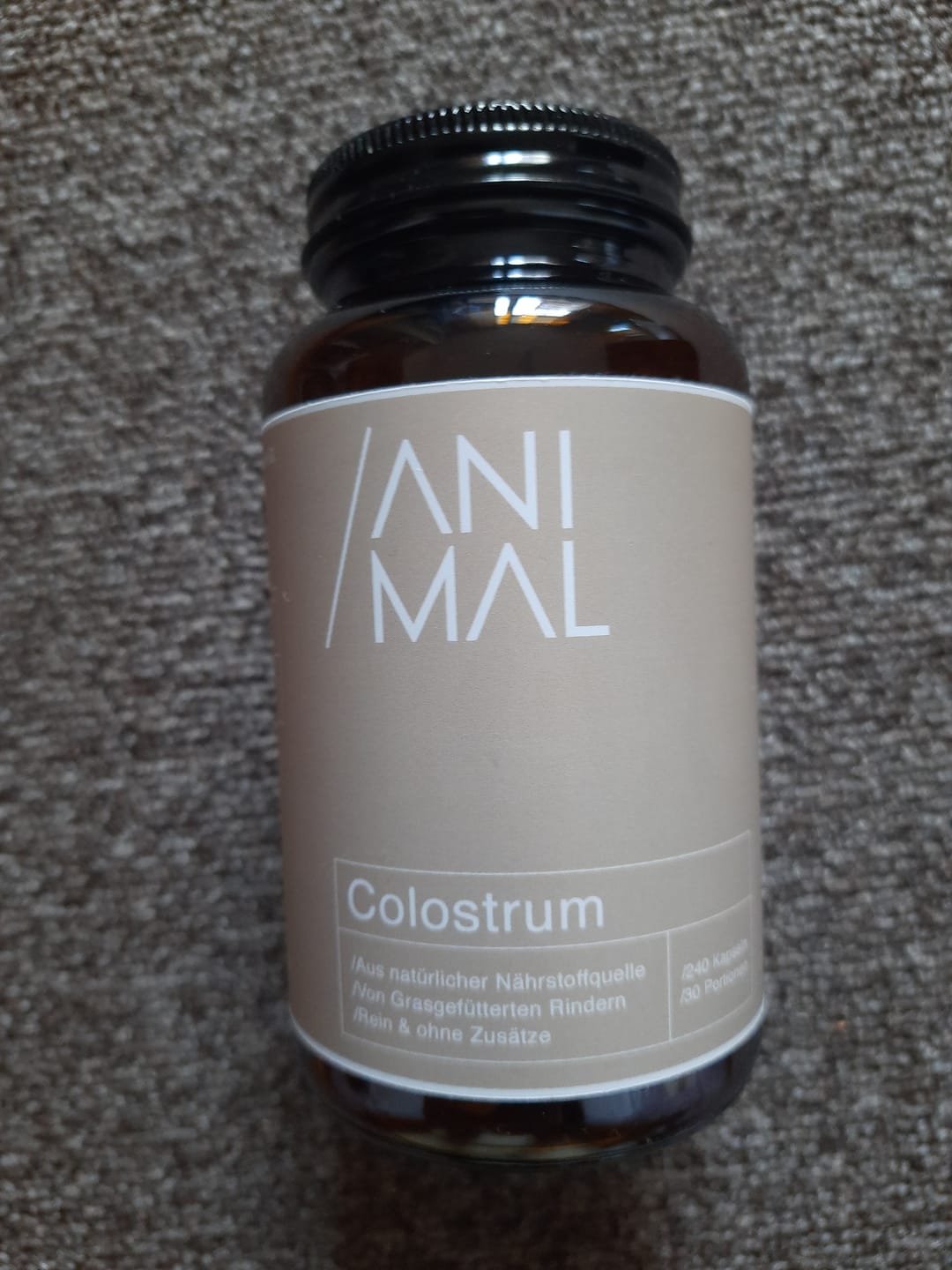 Customer photo review of Colostrum Kapseln