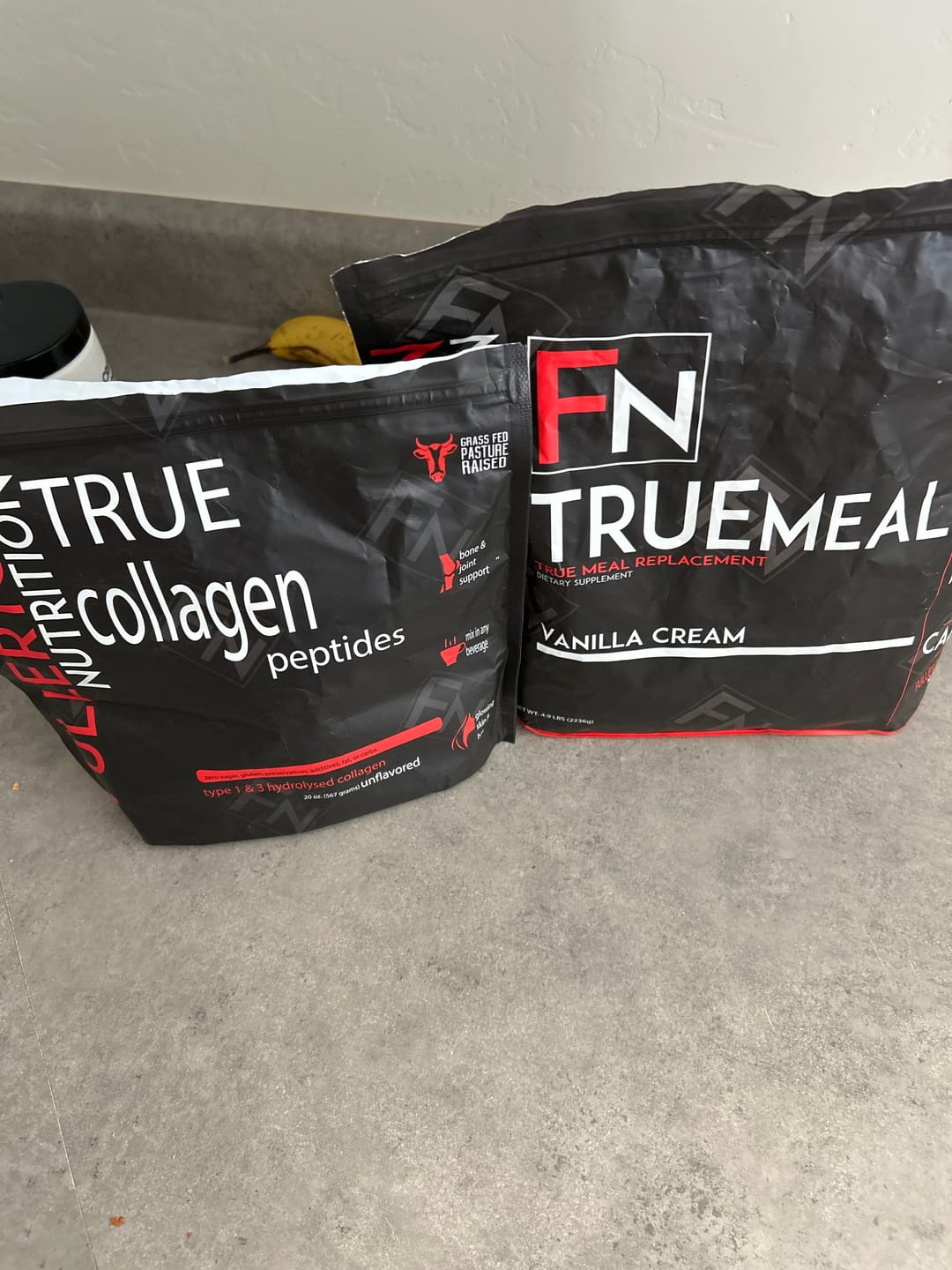 Customer photo review of True Collagen Protein
