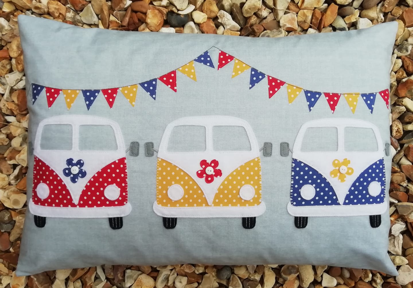 Customer photo review of Polka Dot Rose & Hubble Cotton Poplin Fabric