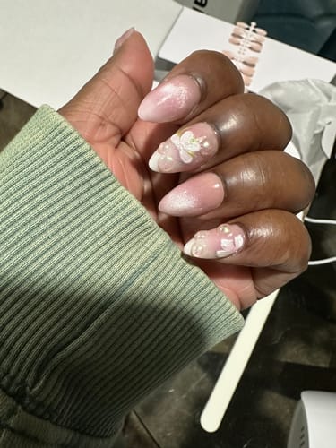 Customer photo review of XCOATTIPS® Ombré - Short Almond