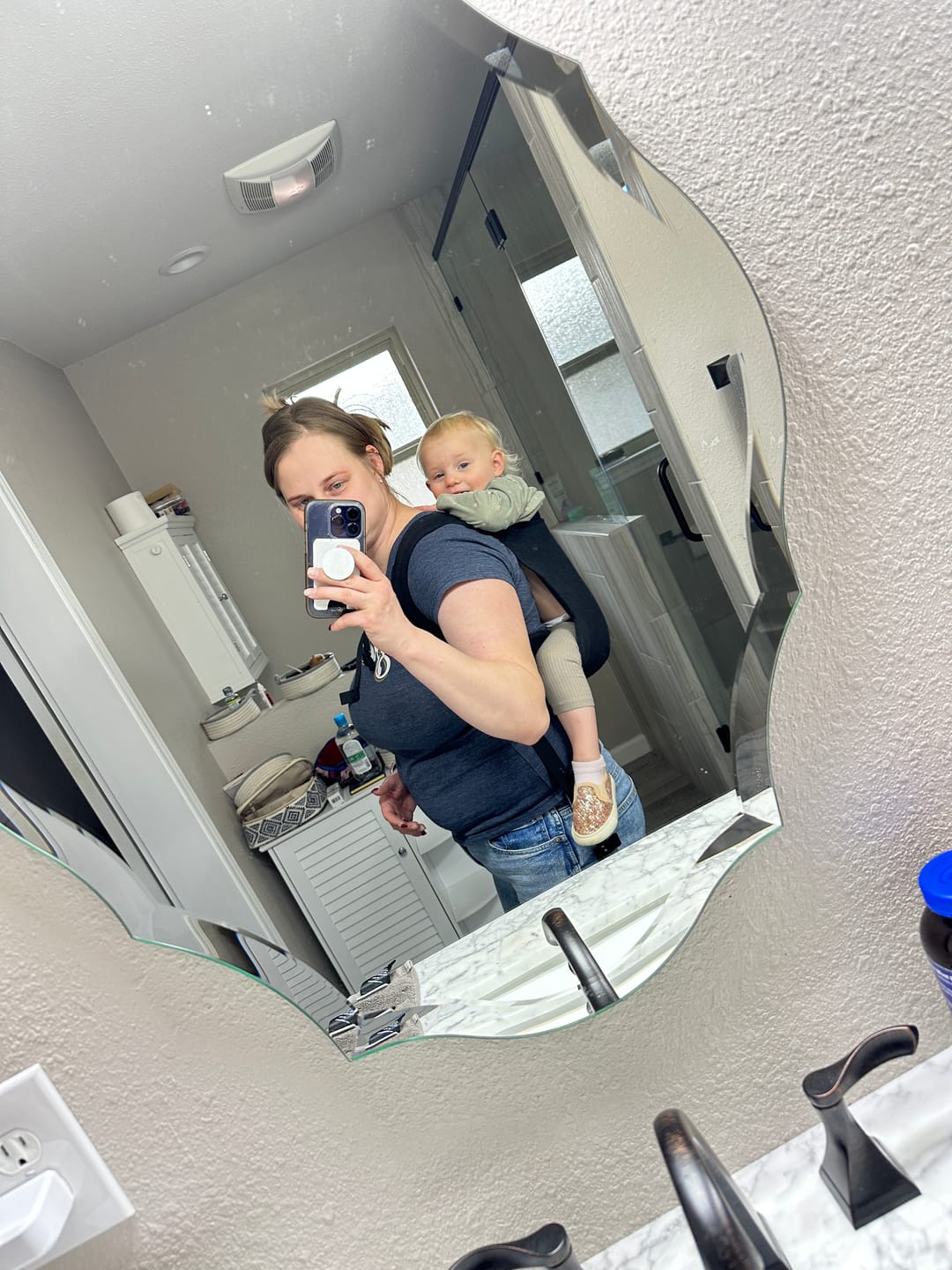Customer photo review of Toddler Onbuhimo