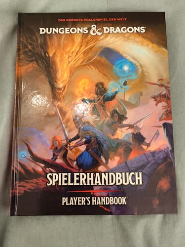 Customer photo review of D&D Spielerhandbuch 2024 - neue Version - DE