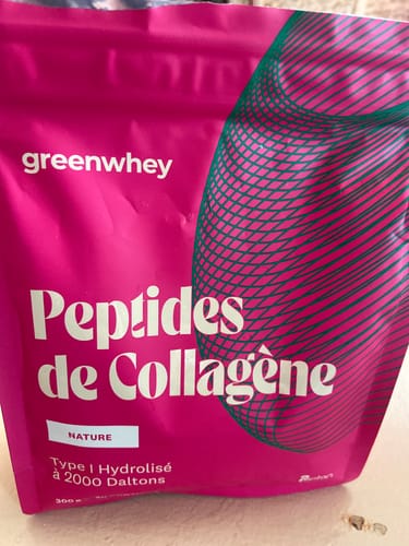 Customer photo review of Peptides de Collagène PEPTAN®