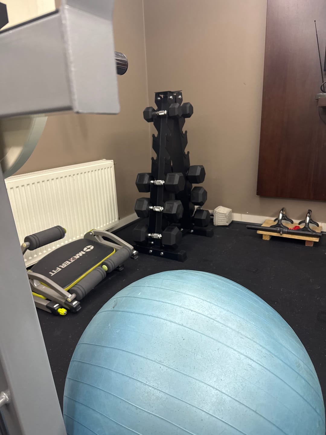 Customer photo review of Pack IRONSIDE Mancuernas Hexagonales (KG) + Rack de Almacenamiento