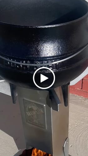 Customer video review of BraaiPlank™ ROCKETSTOVE+