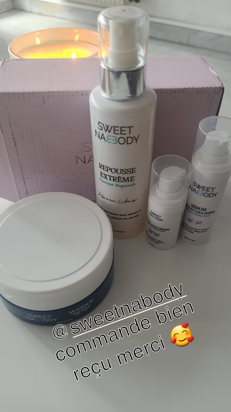 Customer photo review of Masque Nila Royal visage et corps