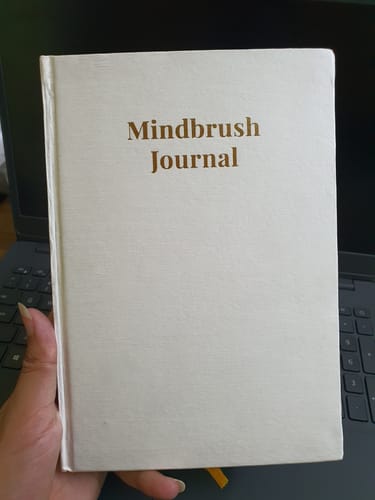 Customer photo review of Mindbrush Journal