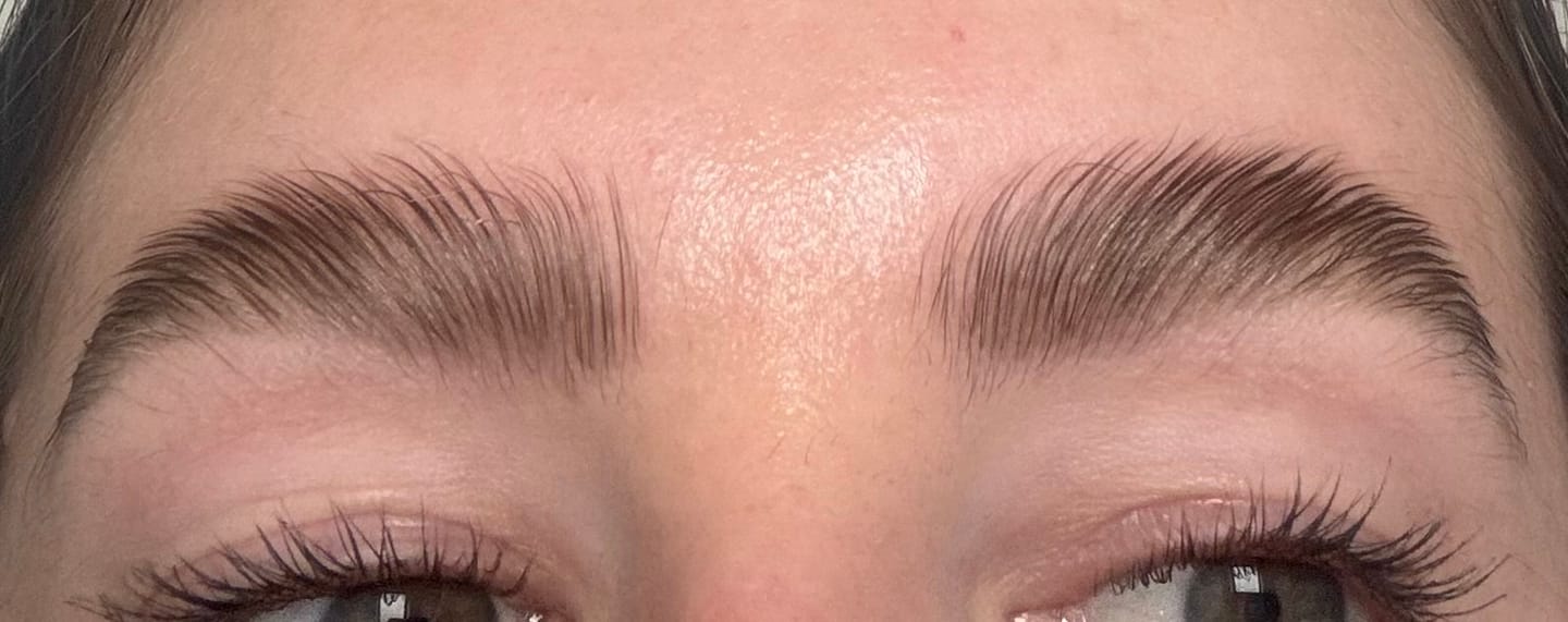 Customer photo review of Brow Styling Wax