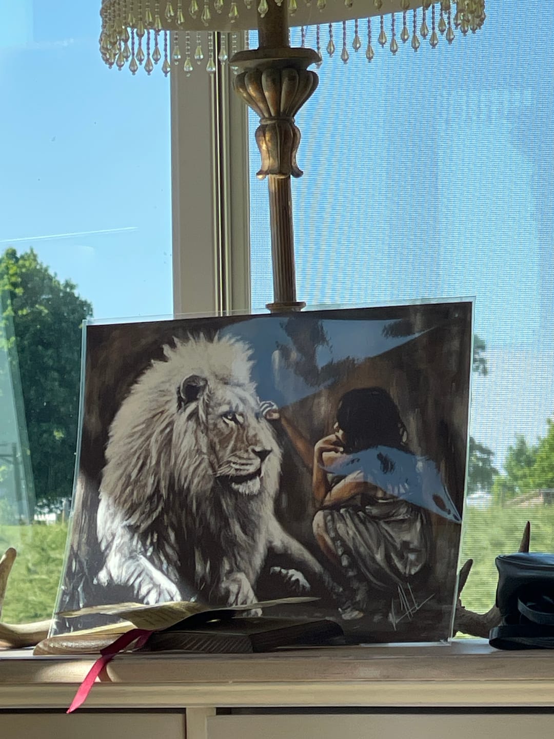 Customer photo review of Intimacy with God - Brown Background