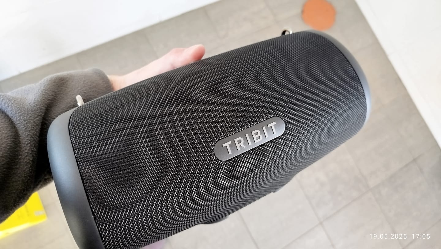 Customer photo review of TRIBIT StormBox Lava Portable Bluetooth Speaker