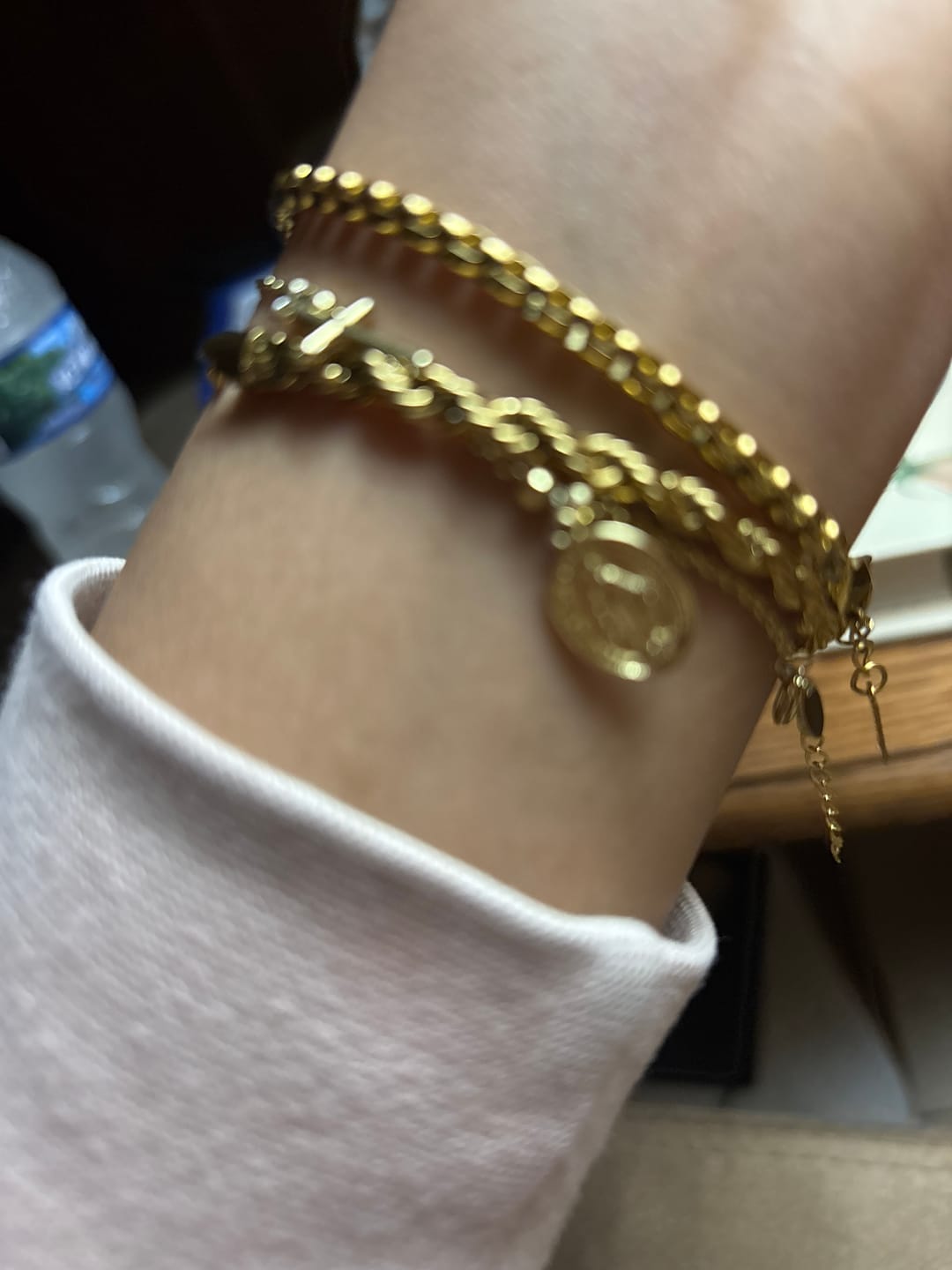 Customer photo review of Rope Link Bracelet Set