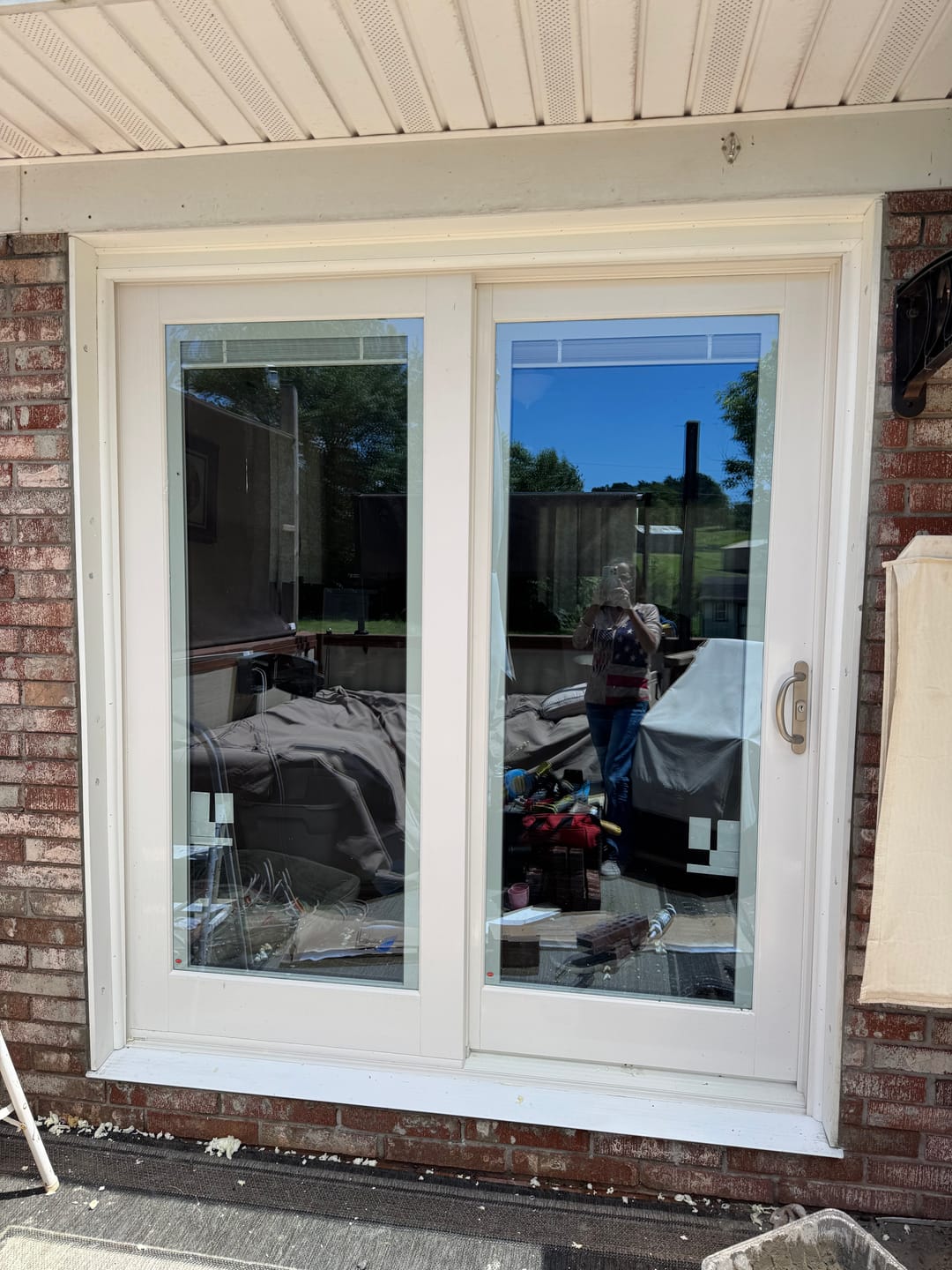 Customer photo review of Threshold Extender (36.5" to 72.5" Width)