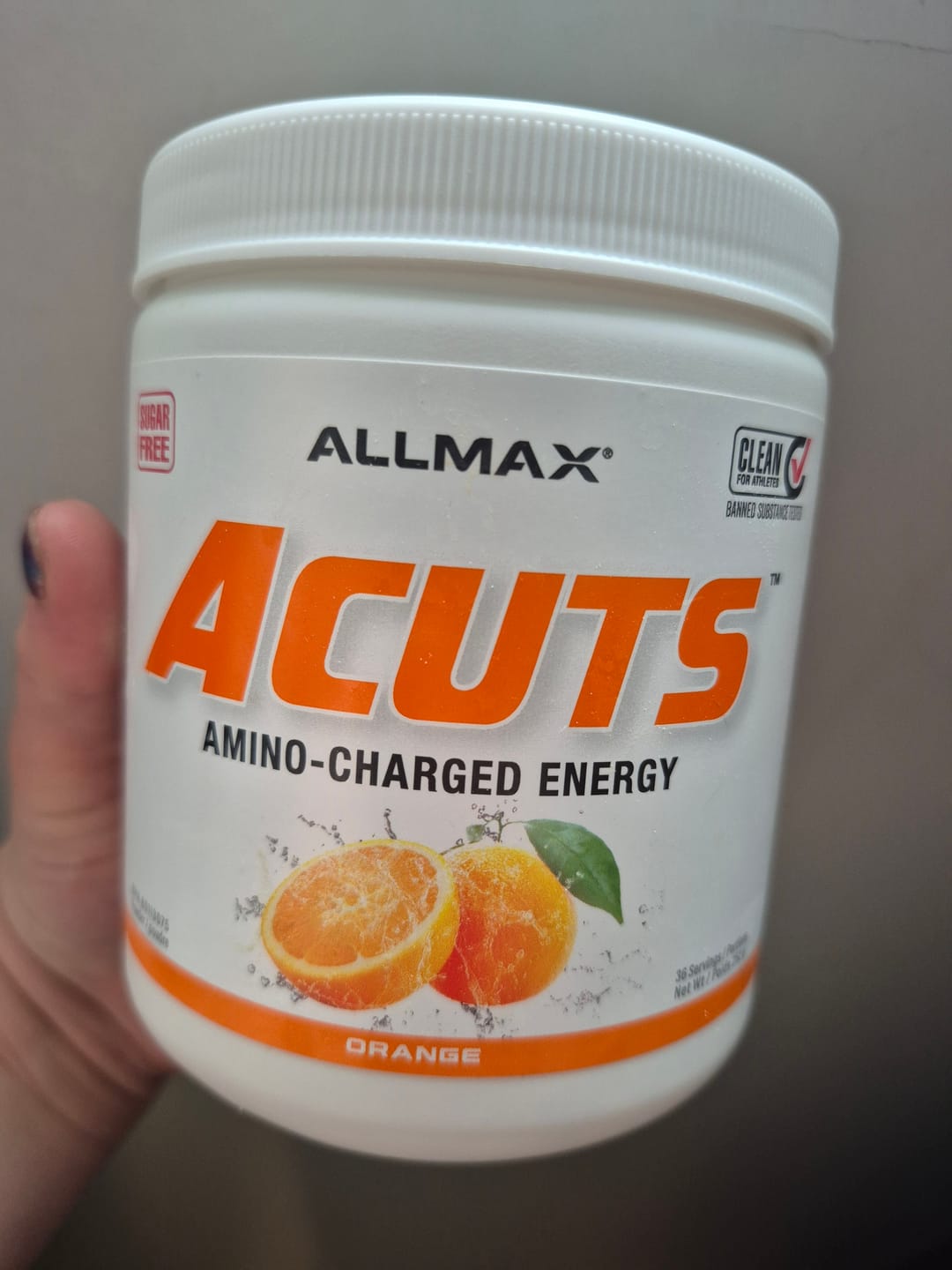 Customer photo review of Allmax - A-CUTS 210g-252g