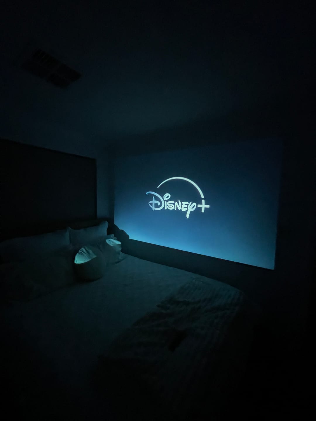 Customer photo review of MovieHub™ Ultra HD Projector + FREE Projector Screen