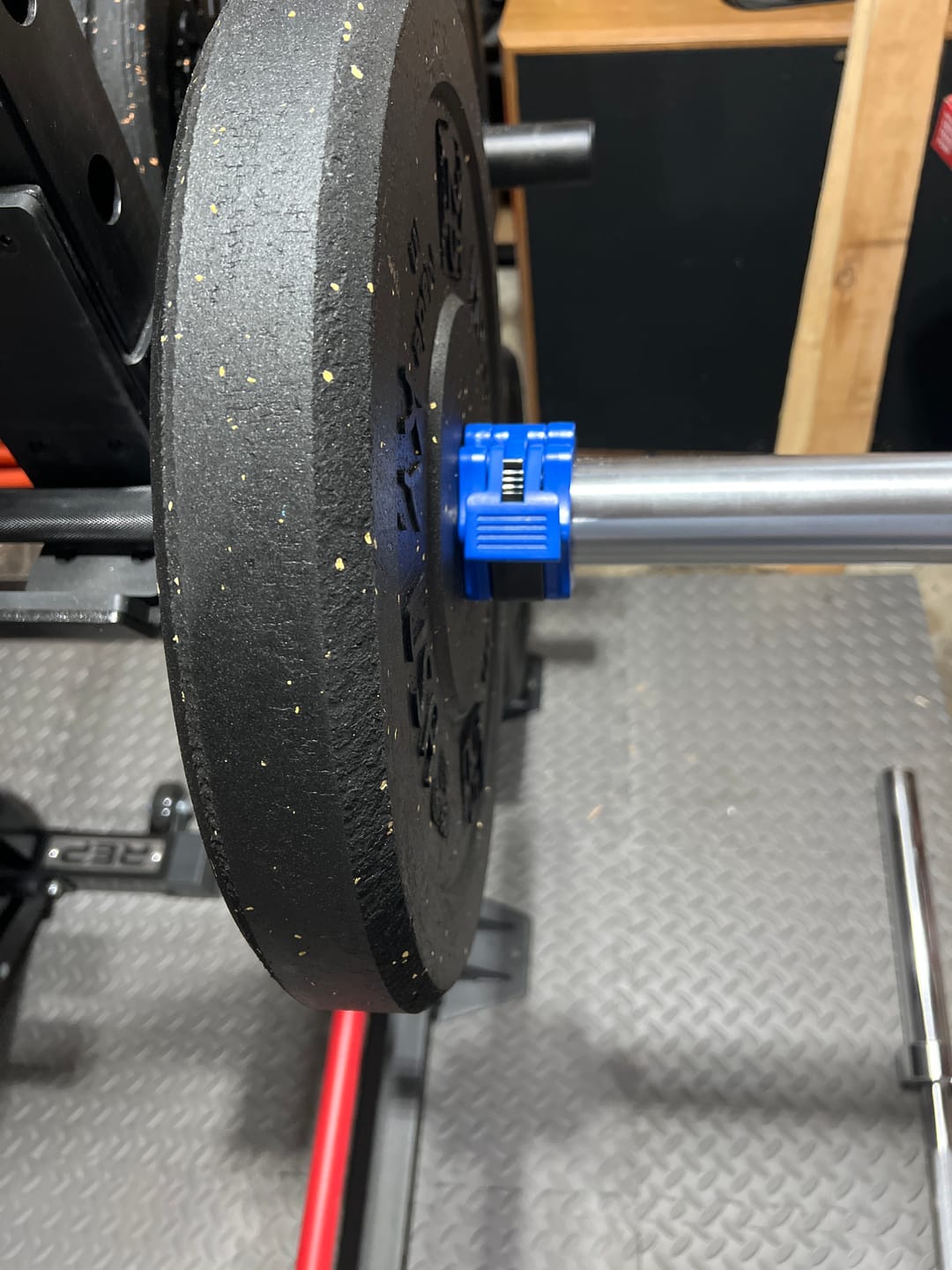 Customer photo review of Barbell Clips, Clamp Style