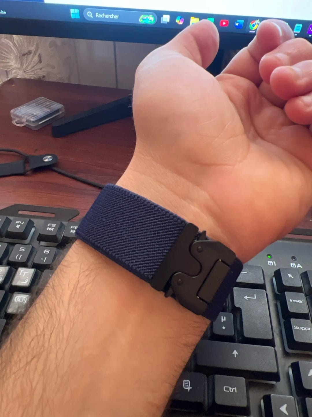 Customer photo review of bandkult Apple Watch Armband "Skydive"
