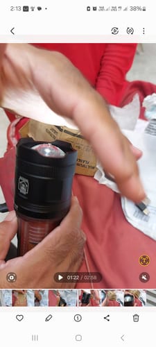 Customer photo review of Lot Imported Multifunctional Flashlight X39