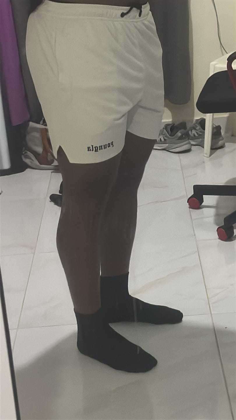 Customer photo review of 134 Game-Time Shorts & Socks Set