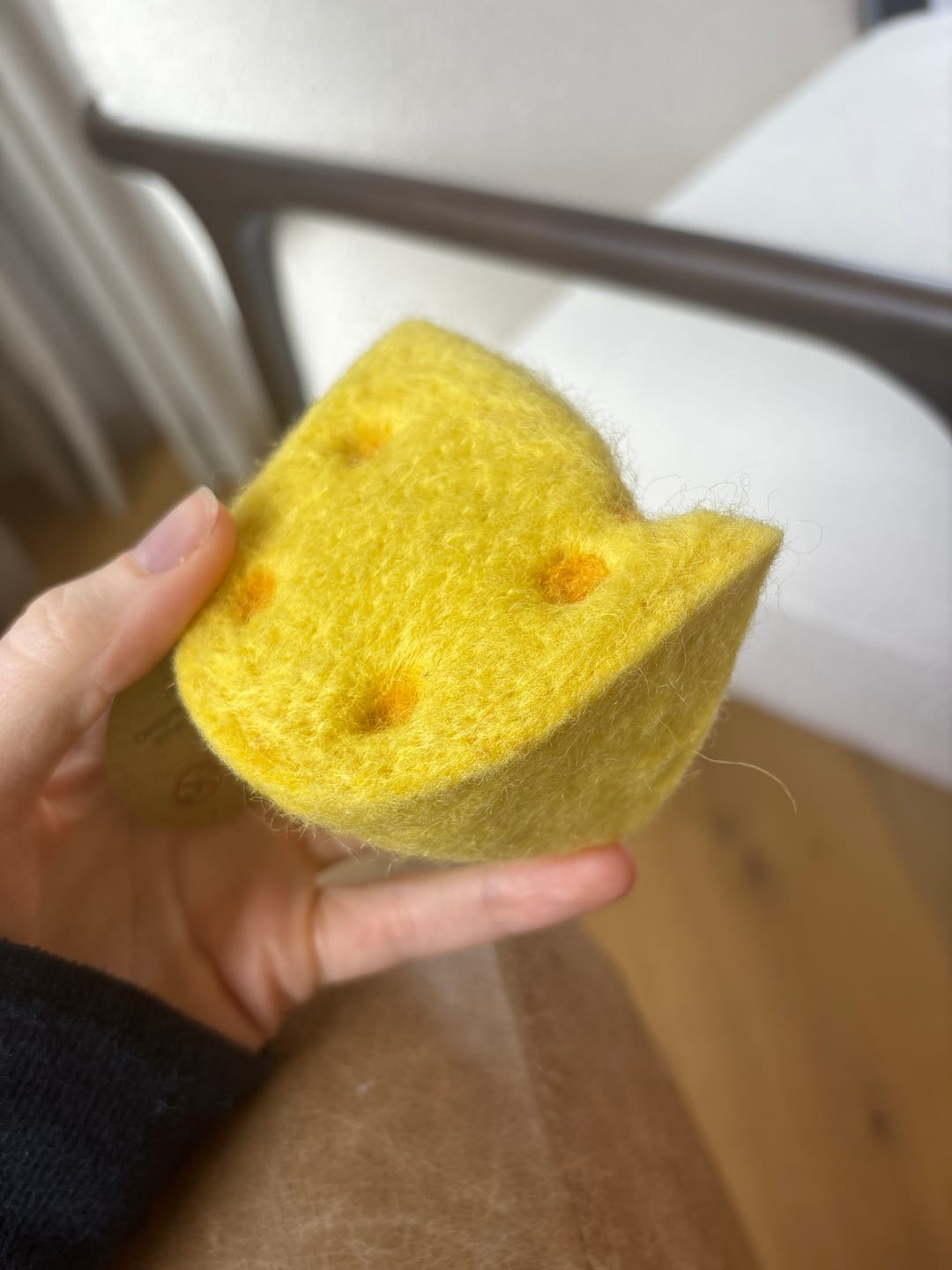 Customer photo review of Felt Swiss Cheese