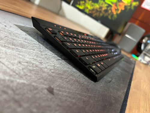 Customer photo review of CORSAIR K100 AIR Wireless Mechanical Gaming Keyboard