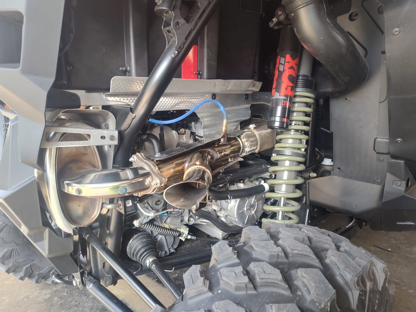 Customer photo review of RPM Exhaust Heat Blanket - Polaris RZR - Can Am X3