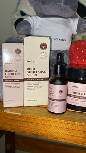 Customer photo review of New Formula: Scalp Serum Set