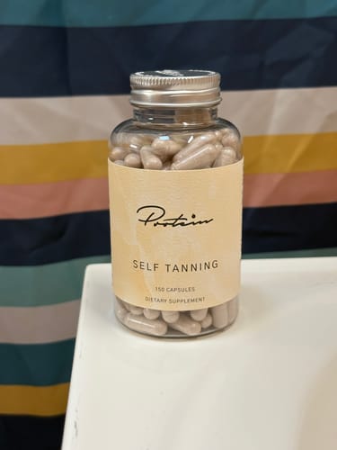 Customer photo review of Self Tanning 150 Capsules