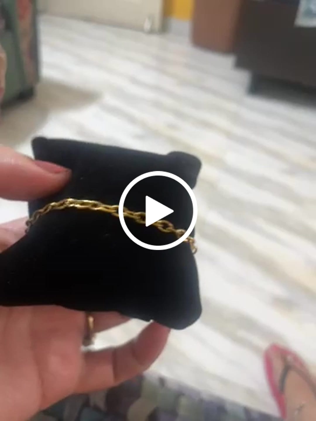 Customer video review of Linked Promise Bracelet